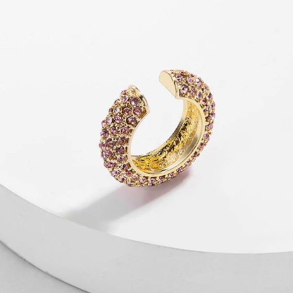 3PC Bohemian Crystal Ear Cuff Earring - Picture 5 of 17